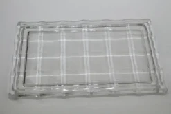 Pamono Butter Dish with 2 Trays by Eduard Wimmer-Wisgrill for Lobmeyr, 1930s, Set of 3><noscript><img width=