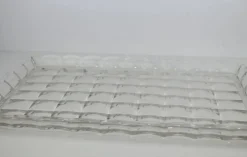 Pamono Butter Dish with 2 Trays by Eduard Wimmer-Wisgrill for Lobmeyr, 1930s, Set of 3><noscript><img width=