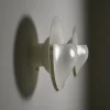 Pamono C-1558 Disc Wall Lamps from Raak, The Netherlands, 1980s, Set of 2> Wall Lights & Sconces