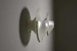 Pamono C-1558 Disc Wall Lamps from Raak, The Netherlands, 1980s, Set of 2> Wall Lights & Sconces
