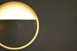 Pamono C-1558 Disc Wall Lamps from Raak, The Netherlands, 1980s, Set of 2><noscript><img width=