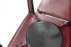 Pamono Cab 412 Bordeaux Red Chair Set by Mario Bellini for Cassina, 1990s, Set of 8><noscript><img width=