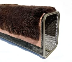 Sale Pamono Caballito Piccolo Bench in Leather and Fabric by Oscar Maschera