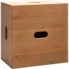 Pamono Cabanon Wood LC14 Stool by Le Corbusier for Cassina> Seating
