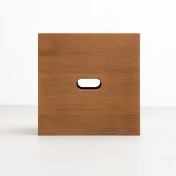 Pamono Cabanon Wood LC14 Stool by Le Corbusier for Cassina><noscript><img width=