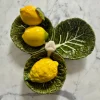 Pamono Cabbage Appetizer Dish in Slip, 1970> Serving Dishes