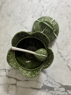 Pamono Cabbage Dish in Slip, 1970, Set of 3><noscript><img width=