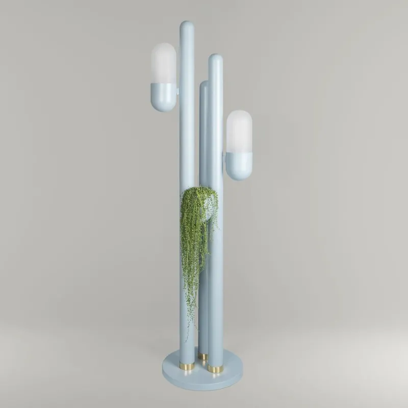 Pamono Cactus Floor Lamp by Creativemary> Floor Lamps