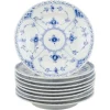 Discount Pamono Cake Plates in Porcelain from Royal Copenhagen, 1930s, Set of 9