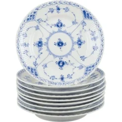 Discount Pamono Cake Plates in Porcelain from Royal Copenhagen, 1930s, Set of 9