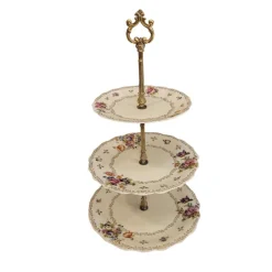Outlet Pamono Cake Stand in Porcelain by Jammet-Seignolles for Limoges, 1920s