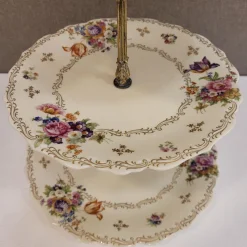 Outlet Pamono Cake Stand in Porcelain by Jammet-Seignolles for Limoges, 1920s