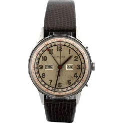 Sale Pamono Cal. 470 Steel Watch from Movado, 1940s