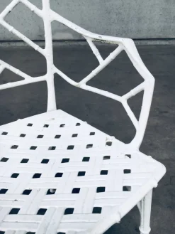 Online Pamono Calcutta Outdoor Armchair in Faux Bamboo by Hall Bradley for Brown Jordan, 1960s, Set of 4