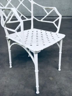 Online Pamono Calcutta Outdoor Armchair in Faux Bamboo by Hall Bradley for Brown Jordan, 1960s, Set of 4