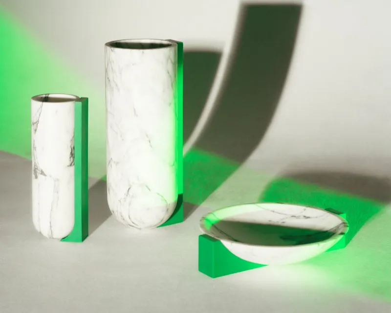 Online Pamono Cale Vases by Jasmina Celikovic for Ecal x Bloc studios, 2016, Set of 2