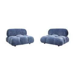 Pamono Camaleonda Lounge Chairs by Mario Bellini for B&B Italia / C&B Italia, Set of 2> Couches & Sofas