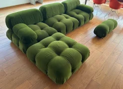 Clearance Pamono Camaleonda Sofa in Green by Mario Bellini for C&B Italia, 1972, Set of 5
