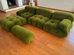 Clearance Pamono Camaleonda Sofa in Green by Mario Bellini for C&B Italia, 1972, Set of 5