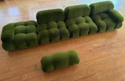 Clearance Pamono Camaleonda Sofa in Green by Mario Bellini for C&B Italia, 1972, Set of 5
