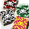 Pamono Camo Space Tiles, 2024, Set of 4> Decorative Objects
