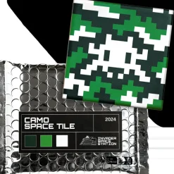 Pamono Camo Space Tiles, 2024, Set of 4><noscript><img width=