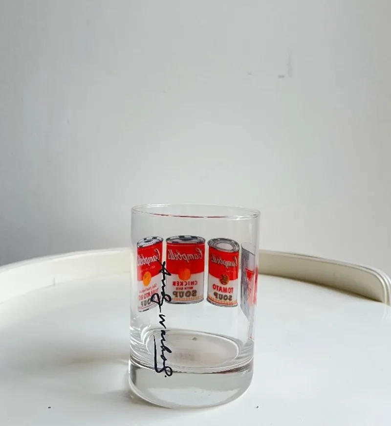 Best Pamono Campbells Series Glasses attributed to Andy Warhol for Block, 1990s, Set of 4