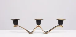 Pamono Candleholder by Walter Bosse for Richard Rohac, Austria, 1960s> Candleholders