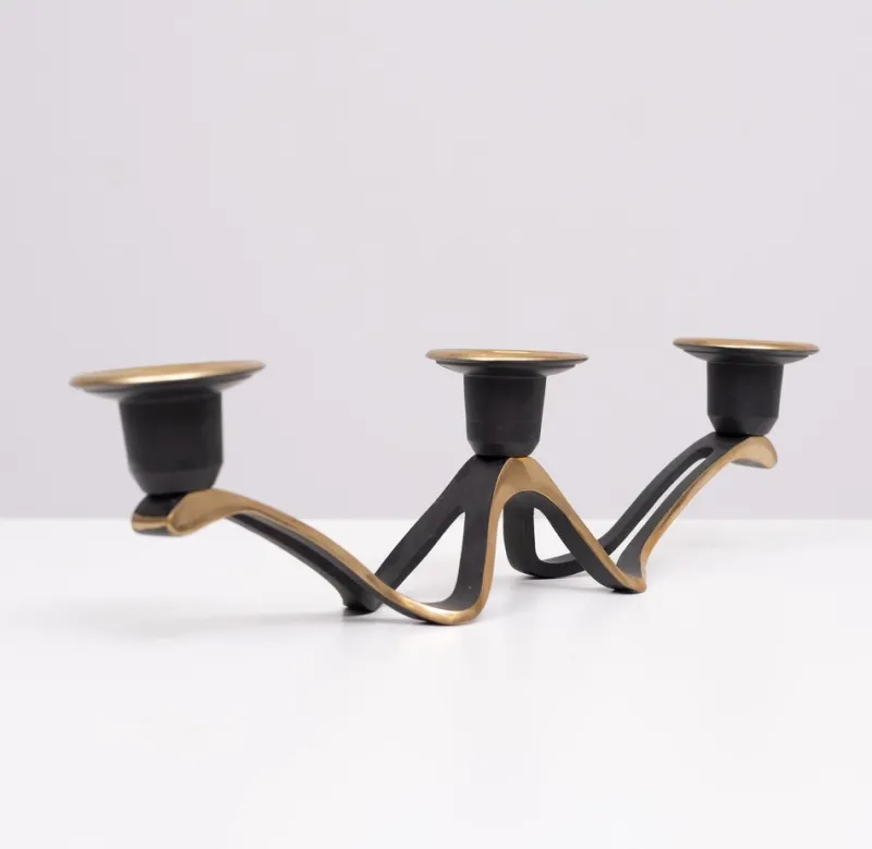 Pamono Candleholder by Walter Bosse for Richard Rohac, Austria, 1960s> Candleholders