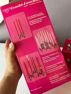Outlet Pamono Candleholders by Stoff & Nagel for BMF, Set of 4