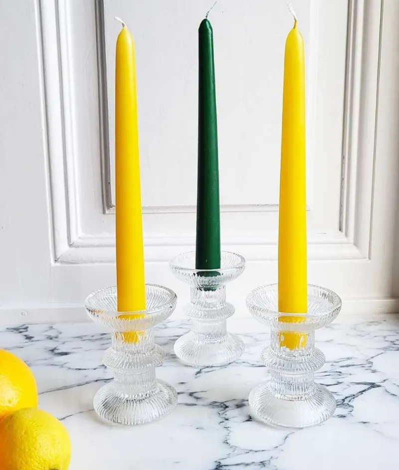 New Pamono Candleholders from Luminarc, 1970s, Set of 3