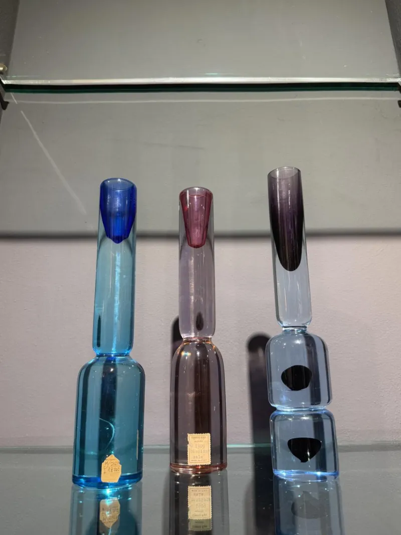 Online Pamono Candlesticks by Antonio Da Ros for Gino Cenedese Murano, Italy, 1960s, Set of 3