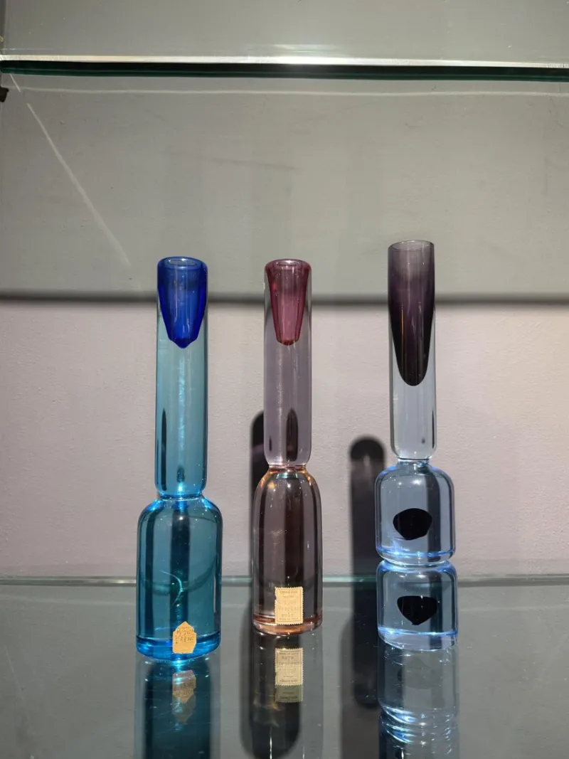 Online Pamono Candlesticks by Antonio Da Ros for Gino Cenedese Murano, Italy, 1960s, Set of 3