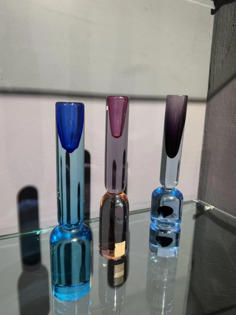 Online Pamono Candlesticks by Antonio Da Ros for Gino Cenedese Murano, Italy, 1960s, Set of 3