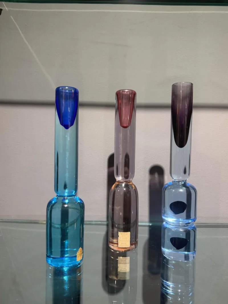 Online Pamono Candlesticks by Antonio Da Ros for Gino Cenedese Murano, Italy, 1960s, Set of 3