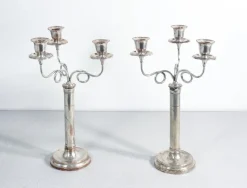 Best Pamono Candlesticks from Sheffield, France, 1800, Set of 2