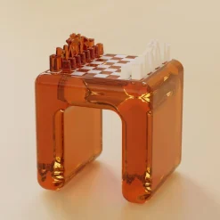 Pamono Candy Chess Table by Luis Gimeno> Tables|Game Tables