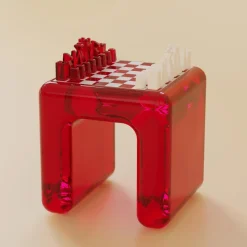 Pamono Candy Chess Table by Luis Gimeno><noscript><img width=