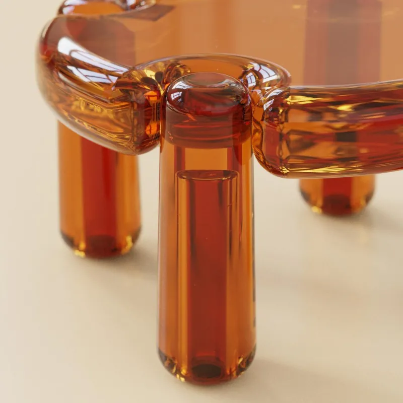 Pamono Candy Round Coffee Table by Luis Gimeno> Tables