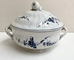 Pamono Candy Tureen with Lid from Villeroy & Boch, Vieux Luxembourg ( Old Luxembourg )> Serving Dishes