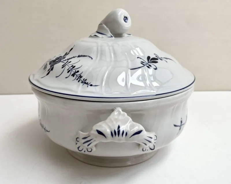 Pamono Candy Tureen with Lid from Villeroy & Boch, Vieux Luxembourg ( Old Luxembourg )> Serving Dishes