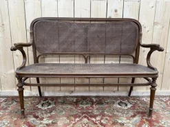Pamono Cane Bench by John & Josef Kohn> Benches