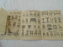 Clearance Pamono Caned Bistro Children's Chair by J.J. Kohn, 1900s