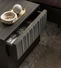 Pamono Canette Laguna Oak and Leather Nightstand by Morica Design><noscript><img width=