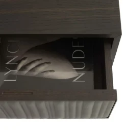 Pamono Canette Laguna Oak and Leather Nightstand by Morica Design><noscript><img width=