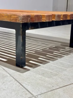 Pamono Cansado Bench by Charlotte Perriand, 1954><noscript><img width=