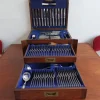 Sale Pamono Canteen of Cutlery from Community, 1890s, Set of 96