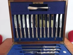 Sale Pamono Canteen of Cutlery from Community, 1890s, Set of 96