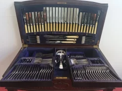 New Pamono Canteen of Cutlery from Lewis Rose & Co., 1930s, Set of 117