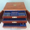 Online Pamono Canteen of Cutlery from Walker & Hall, 1920s, Set of 107